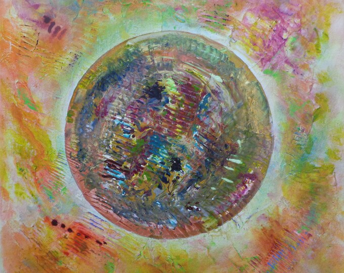Abstract Acrylic Painting, Original Art