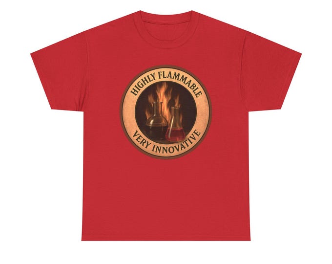 Highly Flammable Very Innovative Artist Creative Maker  Temperamental Mindset