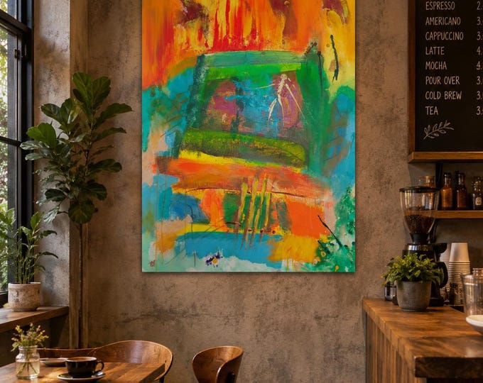 Original Art, Acrylic On Canvas