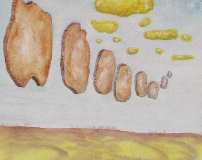 After Magritte and O'Keefe