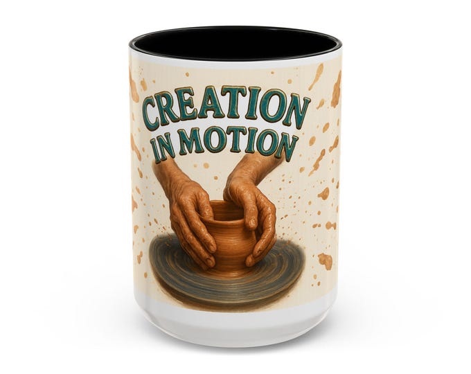 Pottery Hands Mug | Ceramic Artist Gift