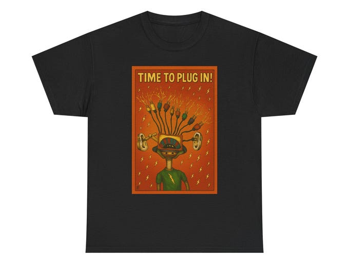 Technology Wired Unisex Tee, Original Design
