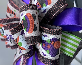 Decoratieboog met Halloween-heksenthema - Perfect voor pompoenen, kransen, brievenbussen, geschenken, lantaarns en snoepmanden! Maakt een geweldig cadeau!