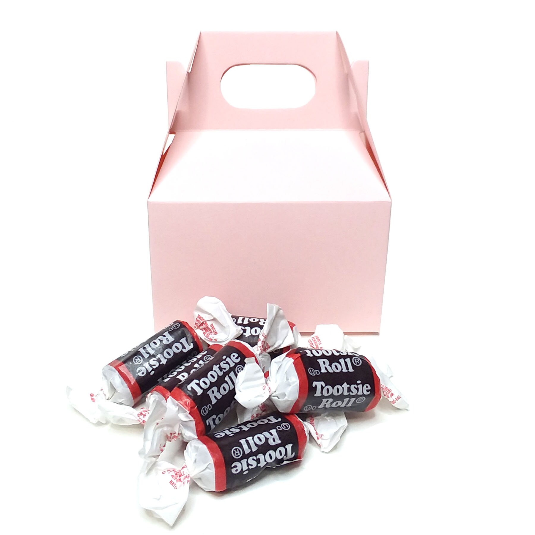 12 Pack Light Pink Gable Boxes Light Pink Treat Gable Etsy Australia