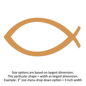 25 Pack - Paper Ichthys Shape, Paper Ichthys Cut Out, Ichthys Die Cut ...
