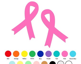 Pink Out Decorations Breast Cancer Awareness Pink Ribbon Tree Concept ...