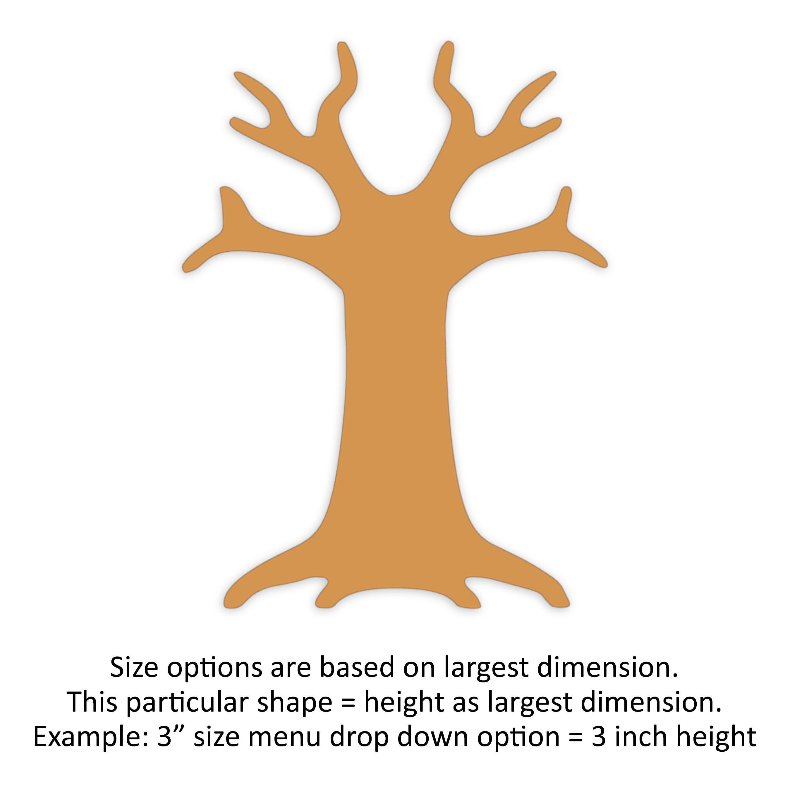 Paper Tree Shape 25 Pack - Paper Tree Shape, Tree Shape Die Cut, Paper Tree Crafts, DIY ...