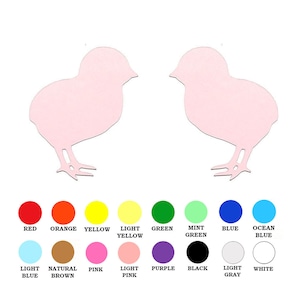 Paquet de 25 - Formes chics en papier, Formes chics découpées, Formes découpées de Pâques, Formes de Pâques en papier, Fournitures bricolage pour fabrication de cartes