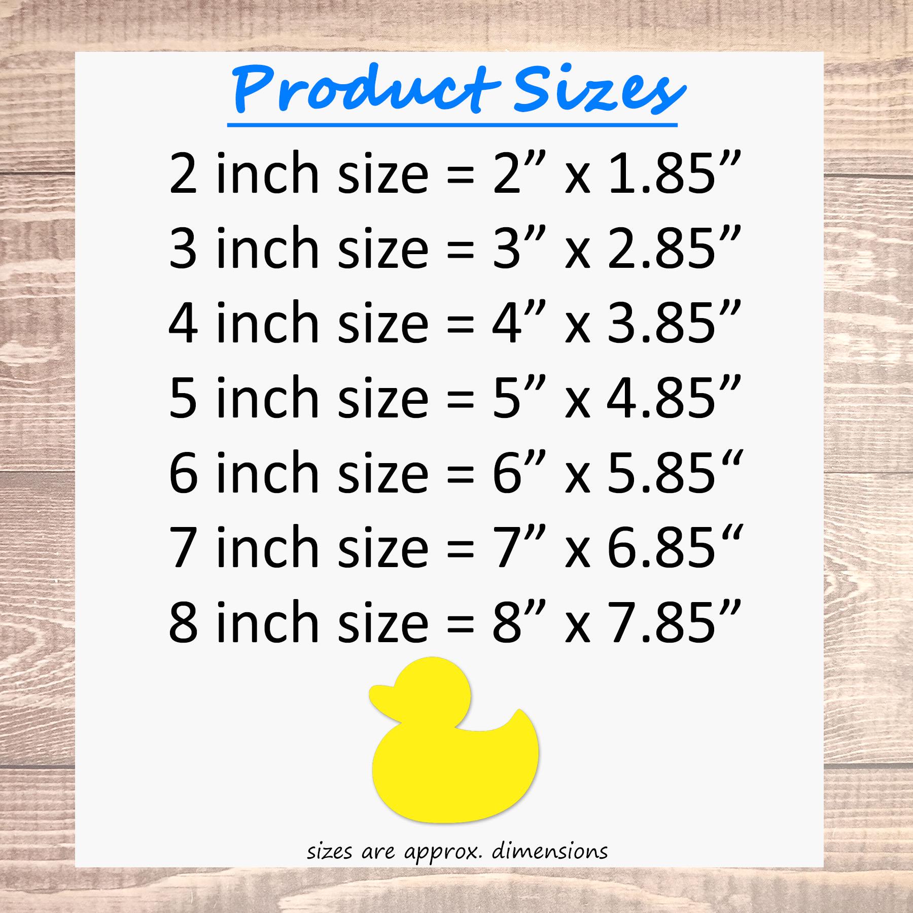 25 Pack - Paper Duck Shape, Duck Die Cut, Paper Duck Cut Outs, Farm ...