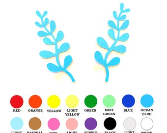 25 Pack - Paper Seaweed Shapes, Paper Sea Shapes, Paper Ocean Shapes, DIY Card Making Supplies, Under The Sea Party Supplies