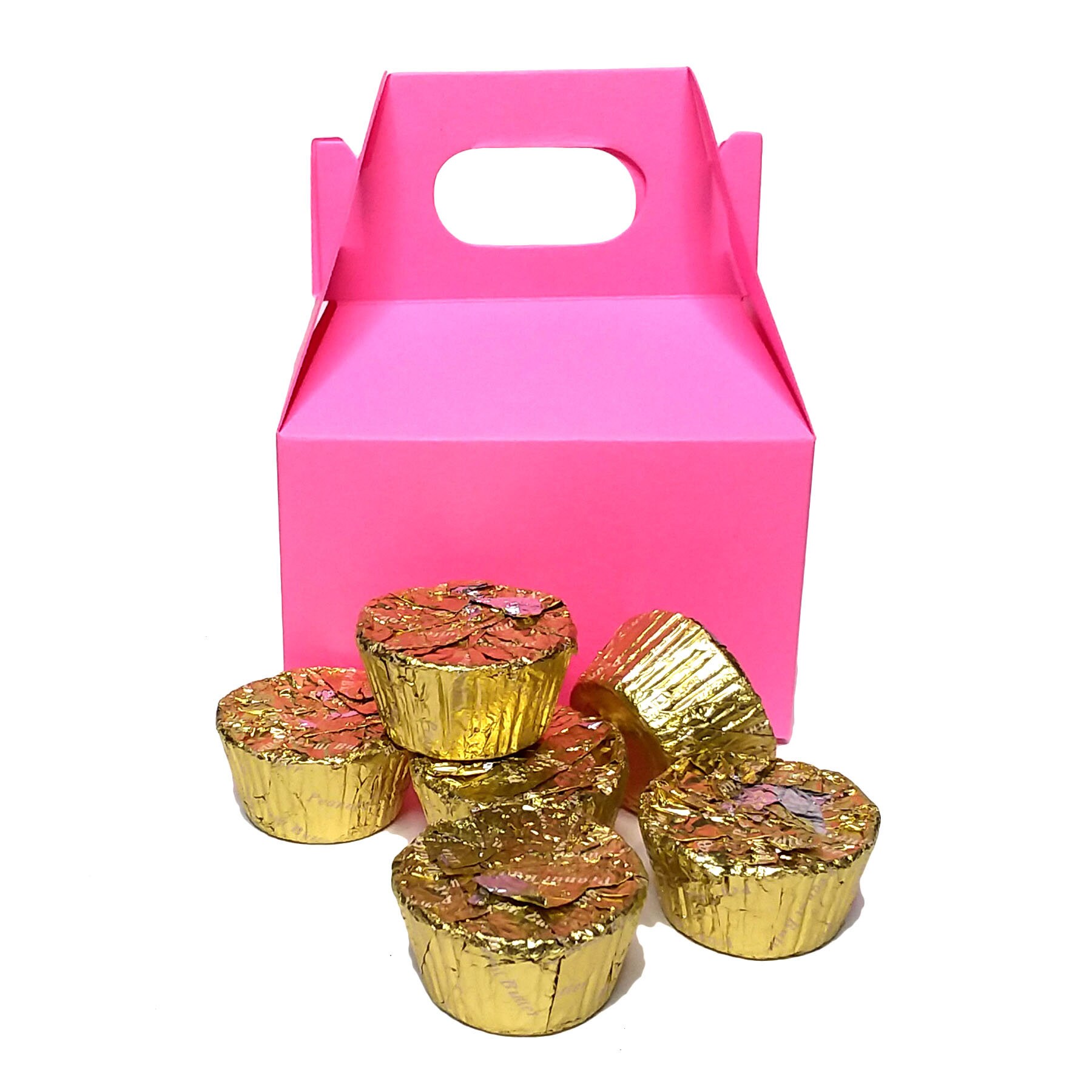 12 Pack Pink Gable Boxes Pink Treat Gable Boxes Pink Treat Etsy