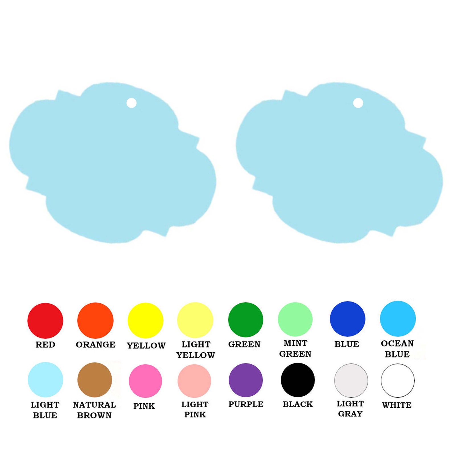 25 Pack Oval Bracket Gift Tag Oval Bracket Price Tags Oval Etsy