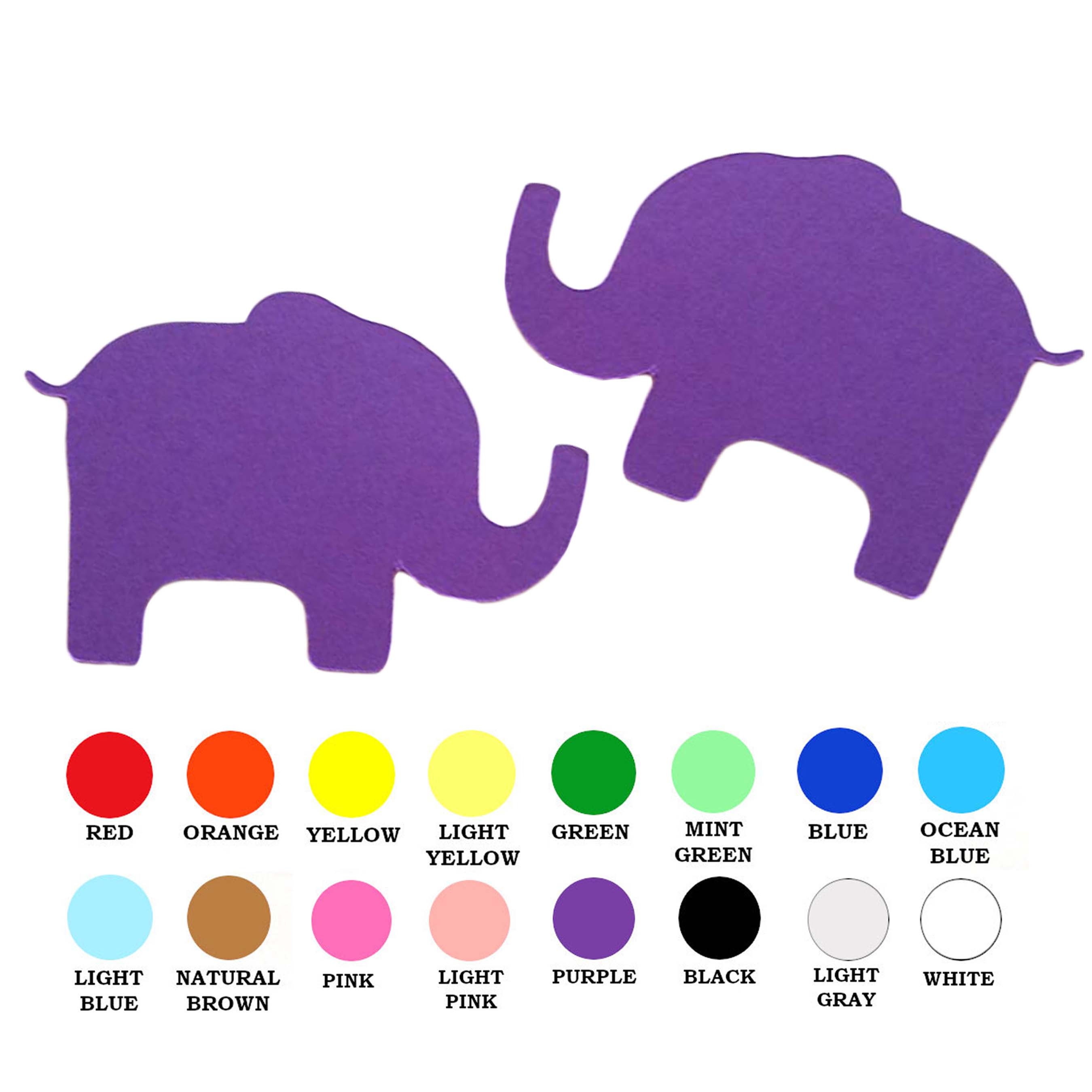 6pcs Peinture D'animaux Africains Floraux Pour Bébés, Éléphant