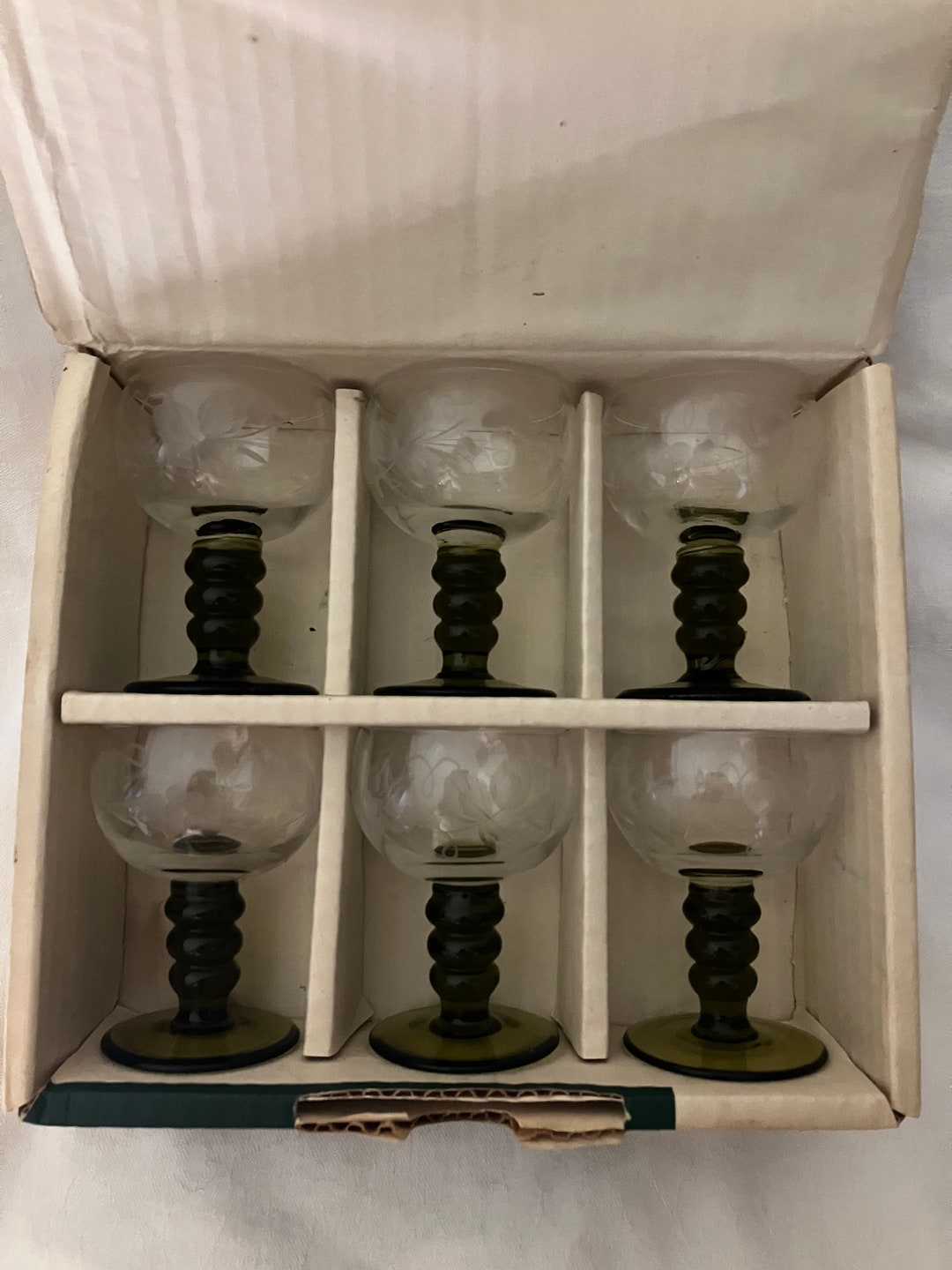 Vtg Romer German Cordial Glasses Etsy