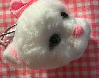 Bolso de fieltro con forma de gato