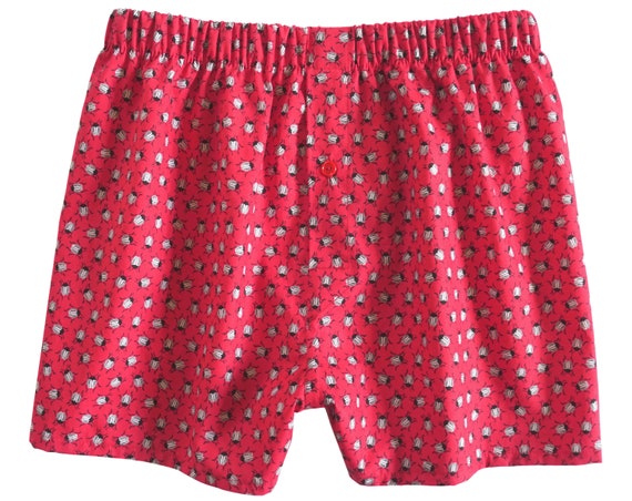 red boxer shorts mens