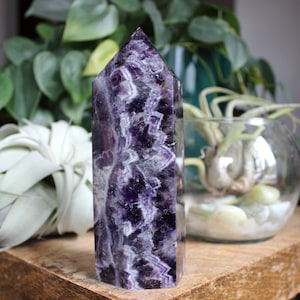 Chevron amethyst tower 2E, dream amethyst tower/point