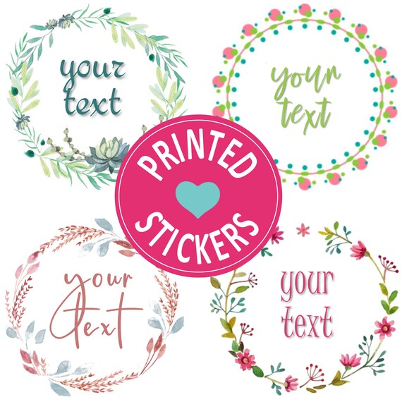print personalized stickers