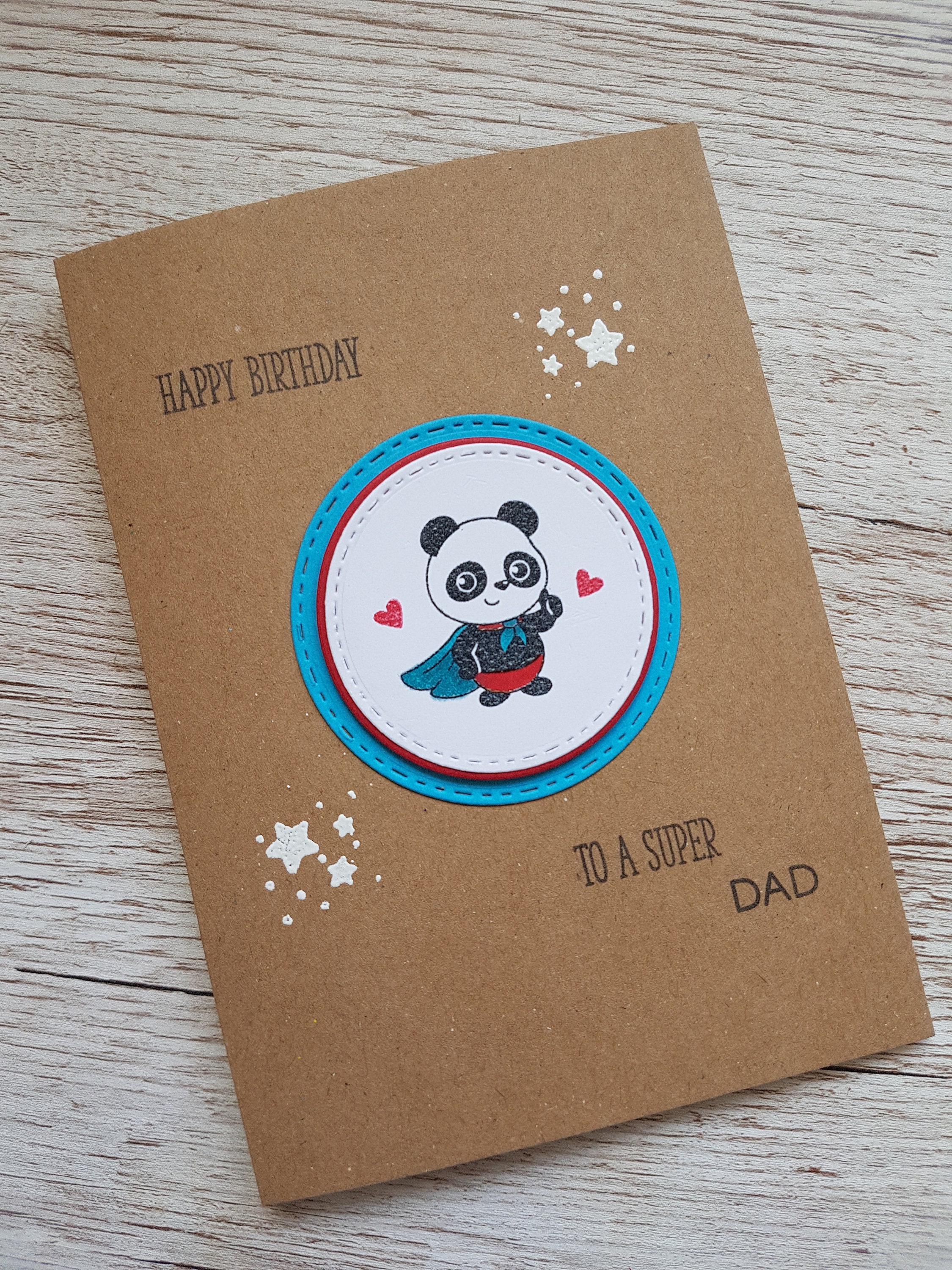 Huxters Lustige Geburtstagskarte Für Papa – Dickes 350gsm Papier, Recycelbar, 14,8 Cm Quadratisch