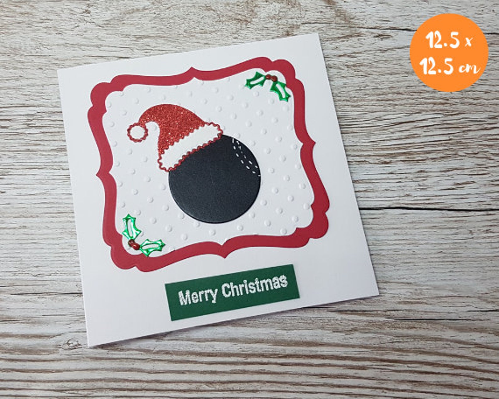 Lawn Bowls Christmas Card Card for a Bowler Handcrafted | Etsy