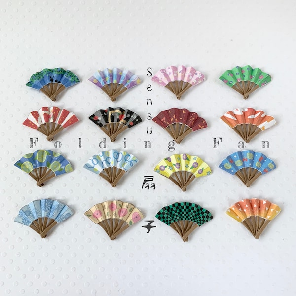 Miniature Dollhouse Fan Etsy