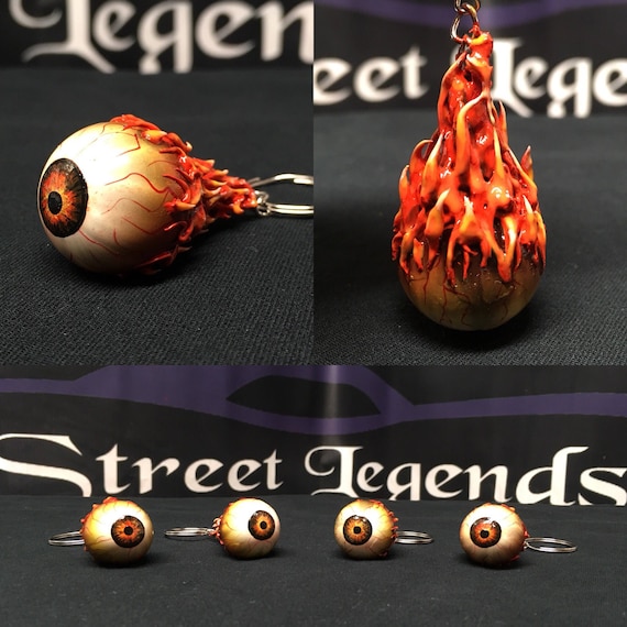 Fireball keychain