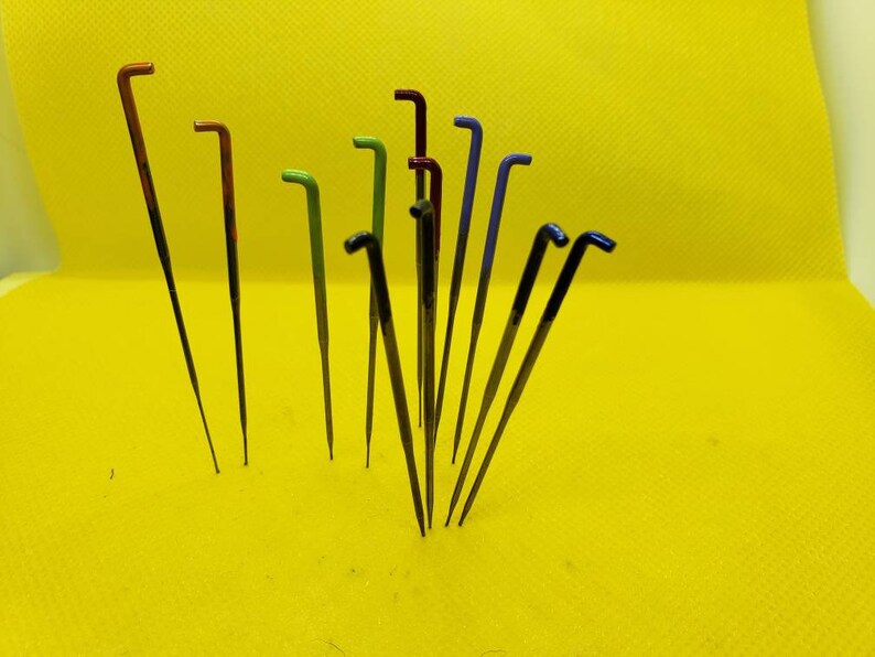 Needle Felting Needles 12 Pack With Reverse. 2 of Each 38g 40g Etsy