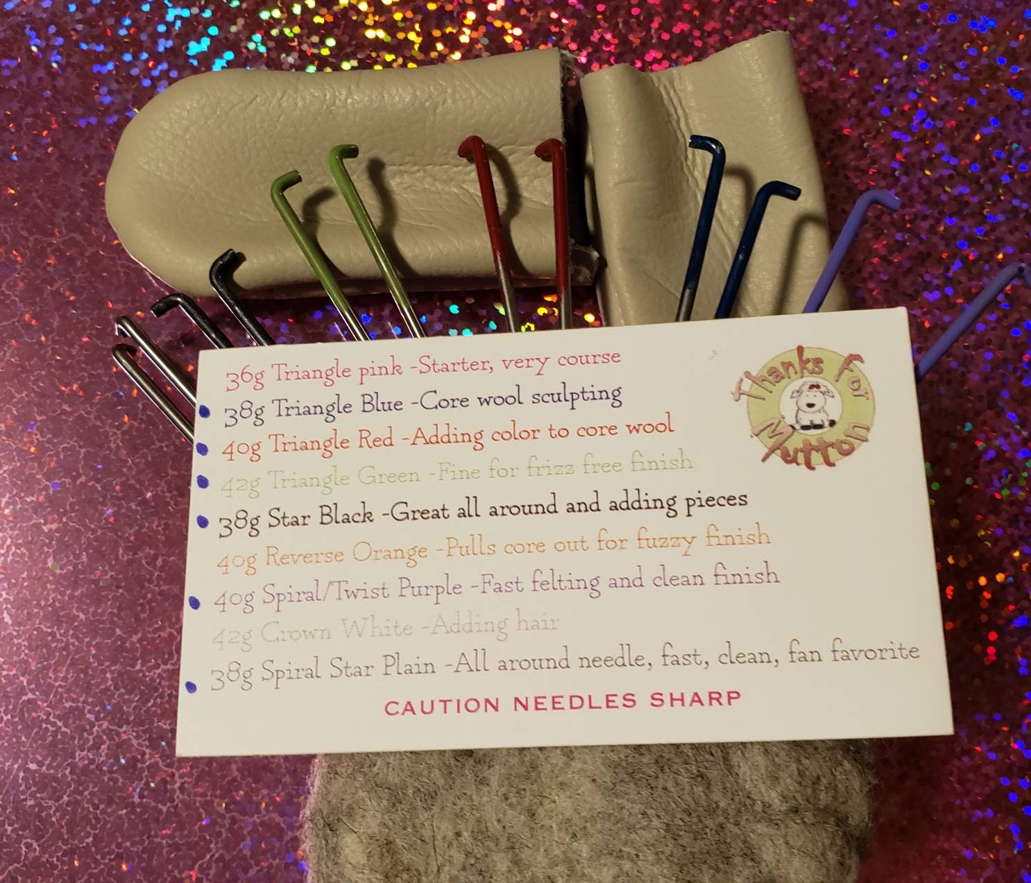 Needle Felting Needles 12 Pack of Most Used Needles.2 of 38g Etsy Canada