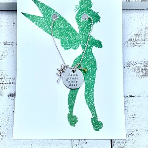 Tinkerbell necklace