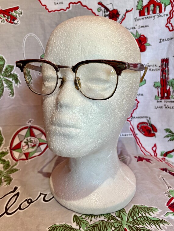 Beautiful 1950’s MCM aluminum women's eyeglasses