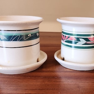 Vintage Set of Planters