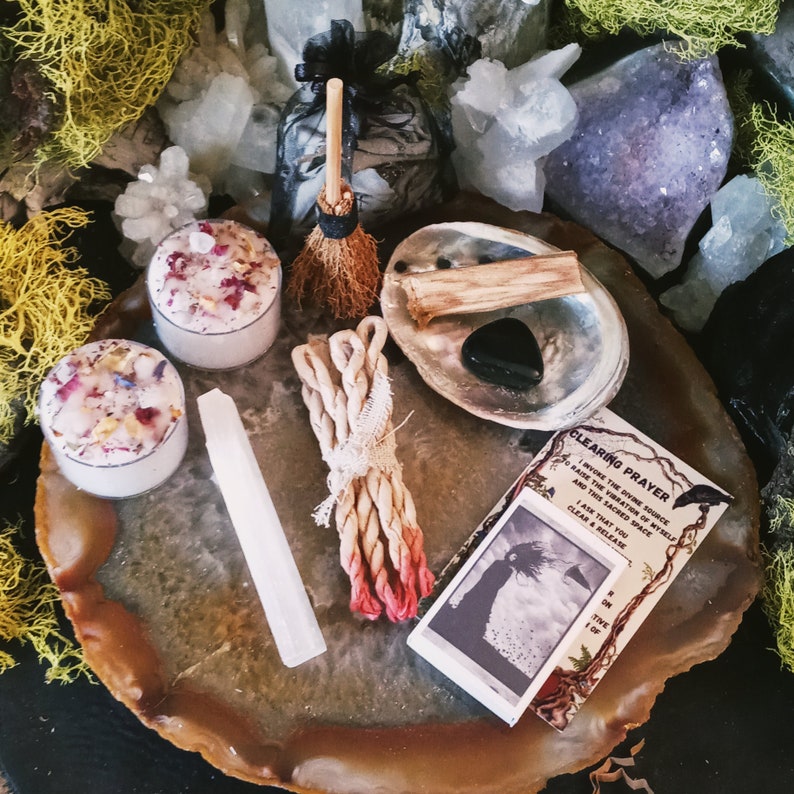 Candle Magick Good Witch Box Witch Candle Set Samhain kit Etsy