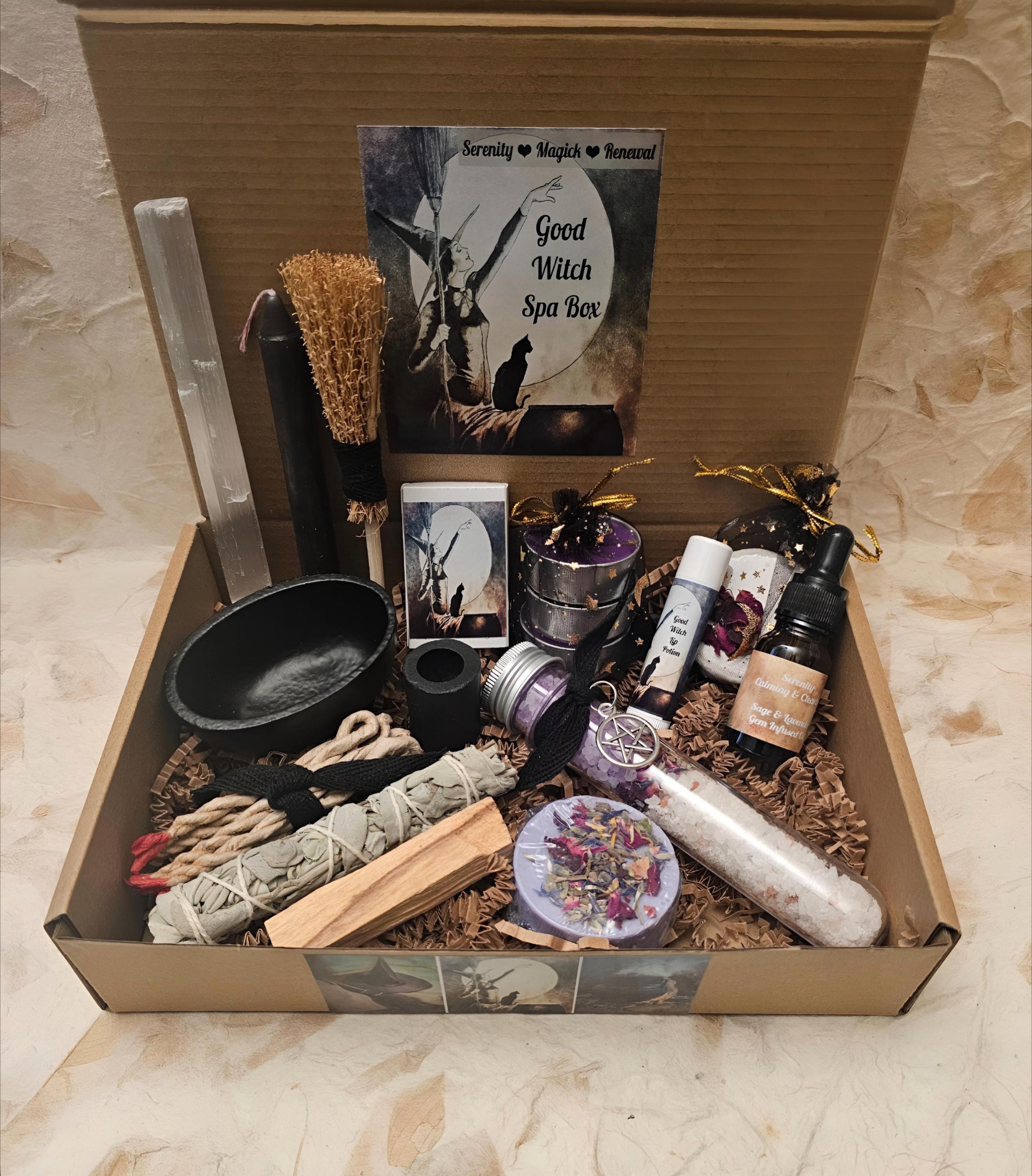 Deluxe Witches Spa Box, Witch Self Care Set, Witch Gift, Witchy Gift Box,  Witchy Spa Kit, Samhain Box, Halloween Gift Set, Coven Sister Gift - Etsy