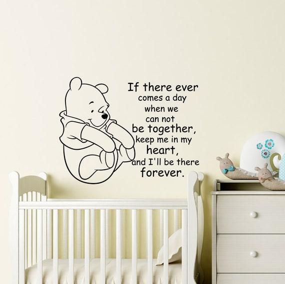 winnie the pooh wall decals for nursery