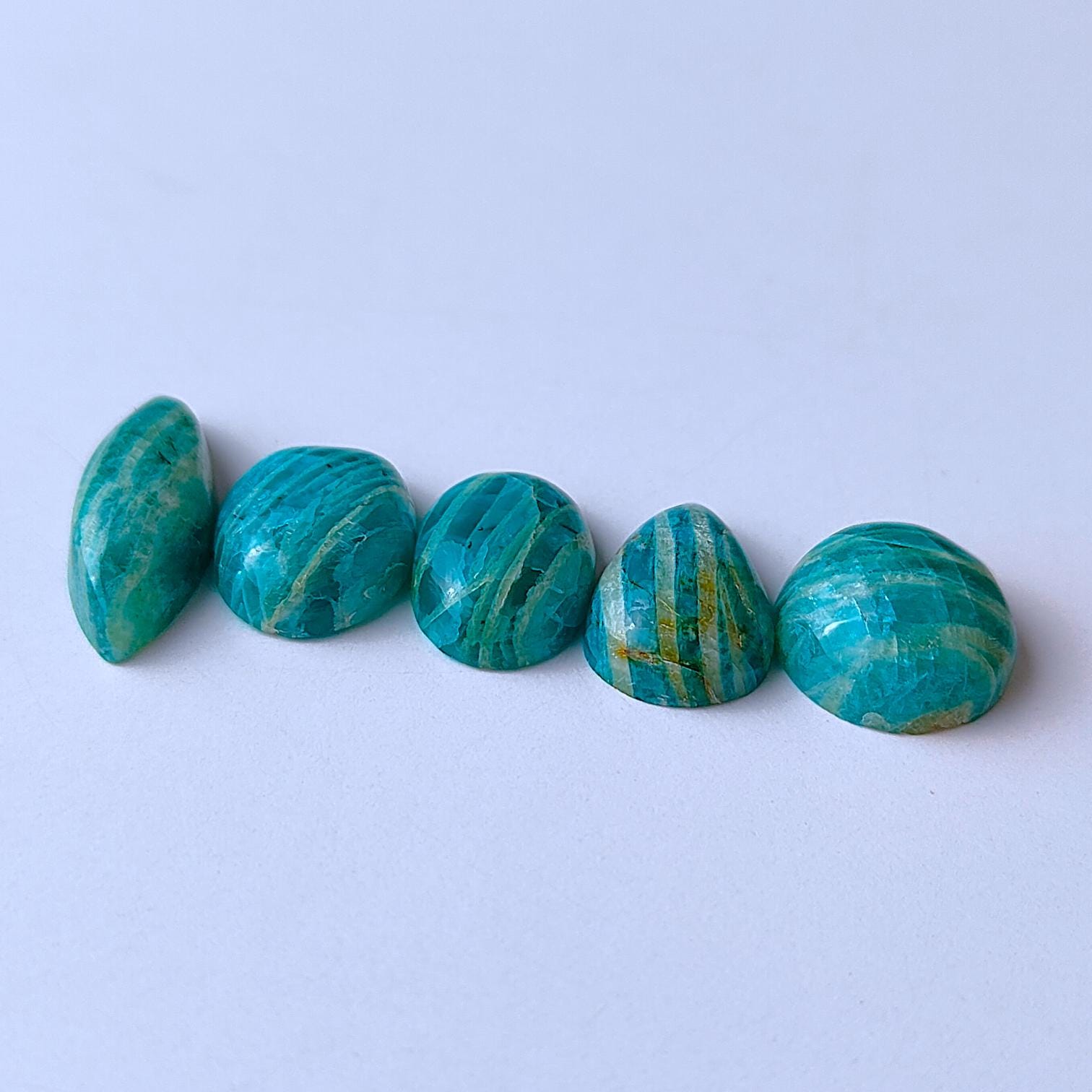 Natural Amazonite Lots Cabochons Gemstone -wholesale Gemstone 