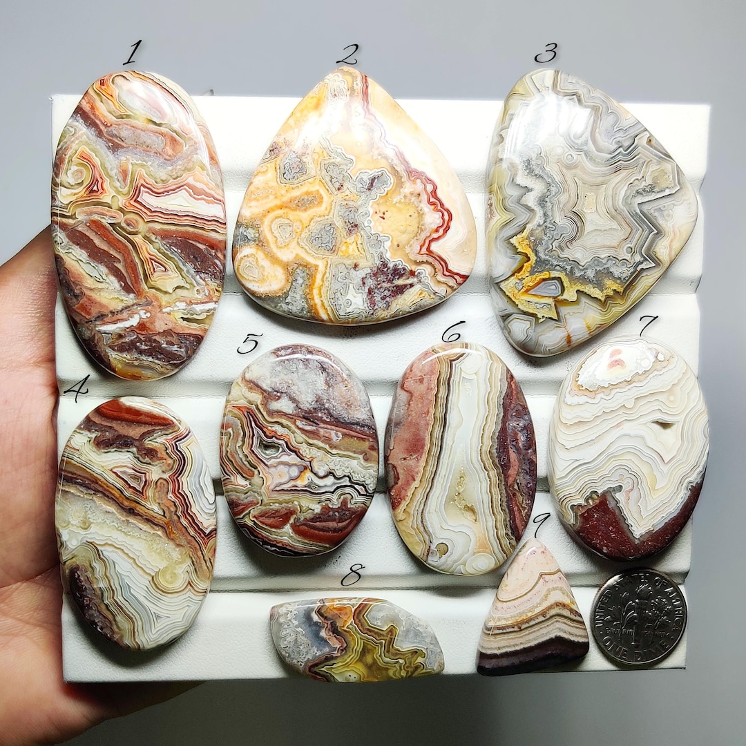 Rare Crazy Lace Agate | Bold Pattern Gemstone for Statement Jewelry ...