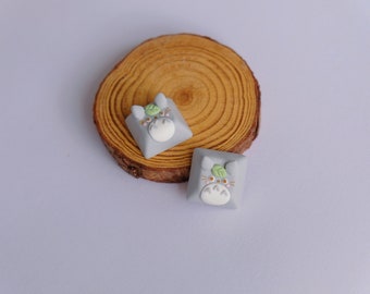 Totoro studio ghibli handmade artisan keycap