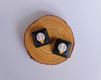 No Face studio ghibli handmade artisan keycap