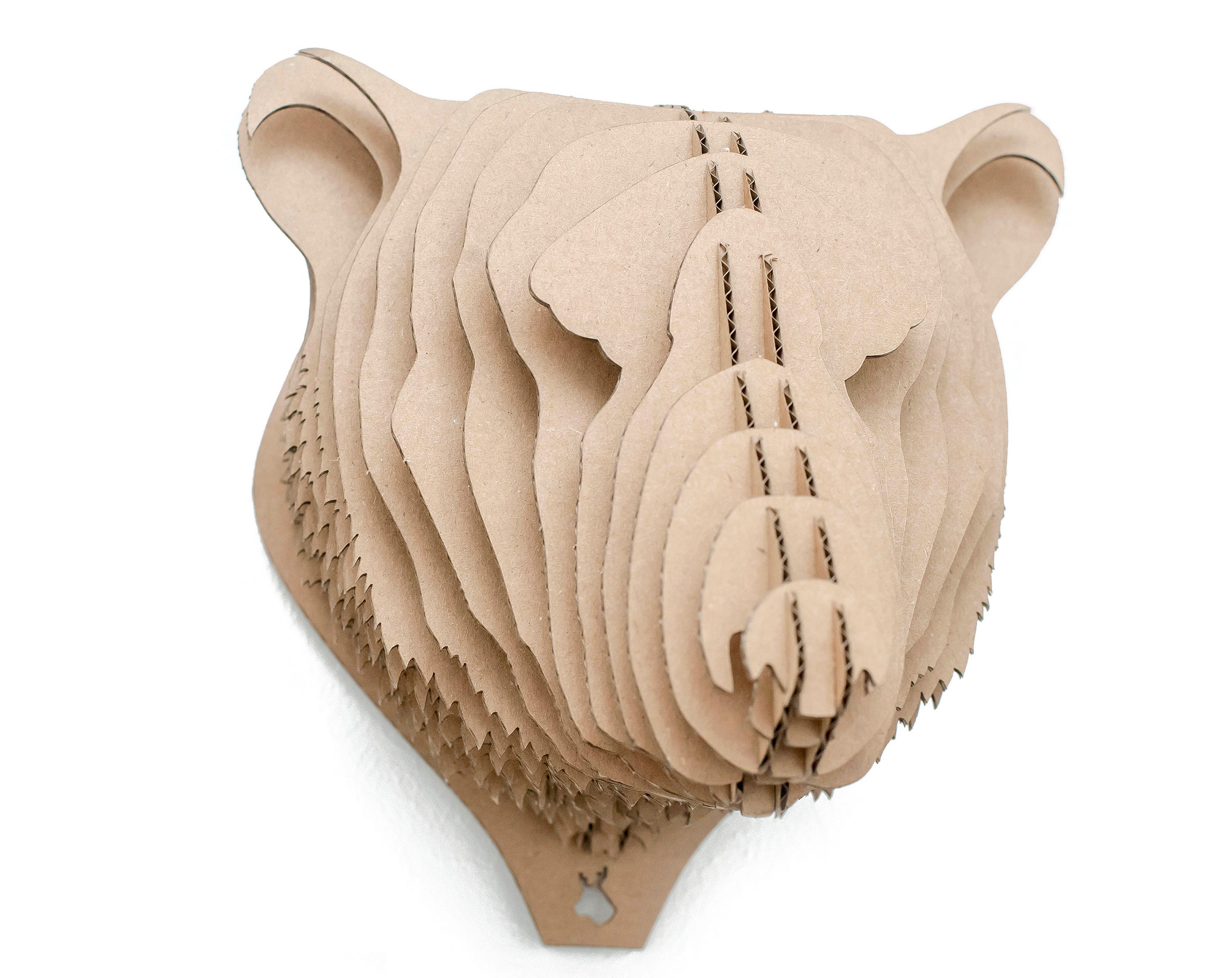 Cardboard Animal Head - Etsy UK Cardboard Animal Head - Etsy UK
