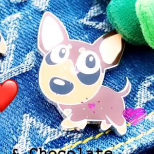 Miniature Pinscher Chocolate Min Pin Dog Hard Enamel Pin