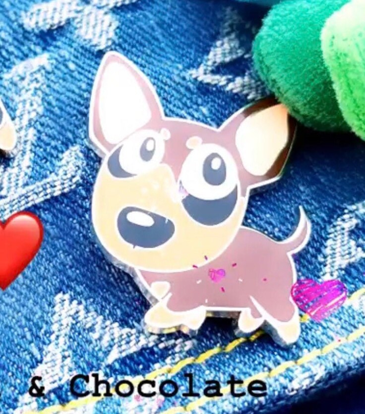 Miniature Pinscher Chocolate Min Pin Dog Hard Enamel Pin - Etsy