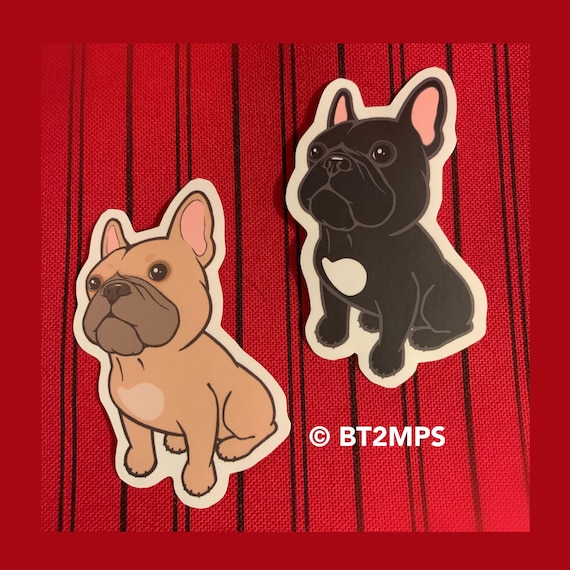 French Bulldog Frenchie Vinyl Stickers