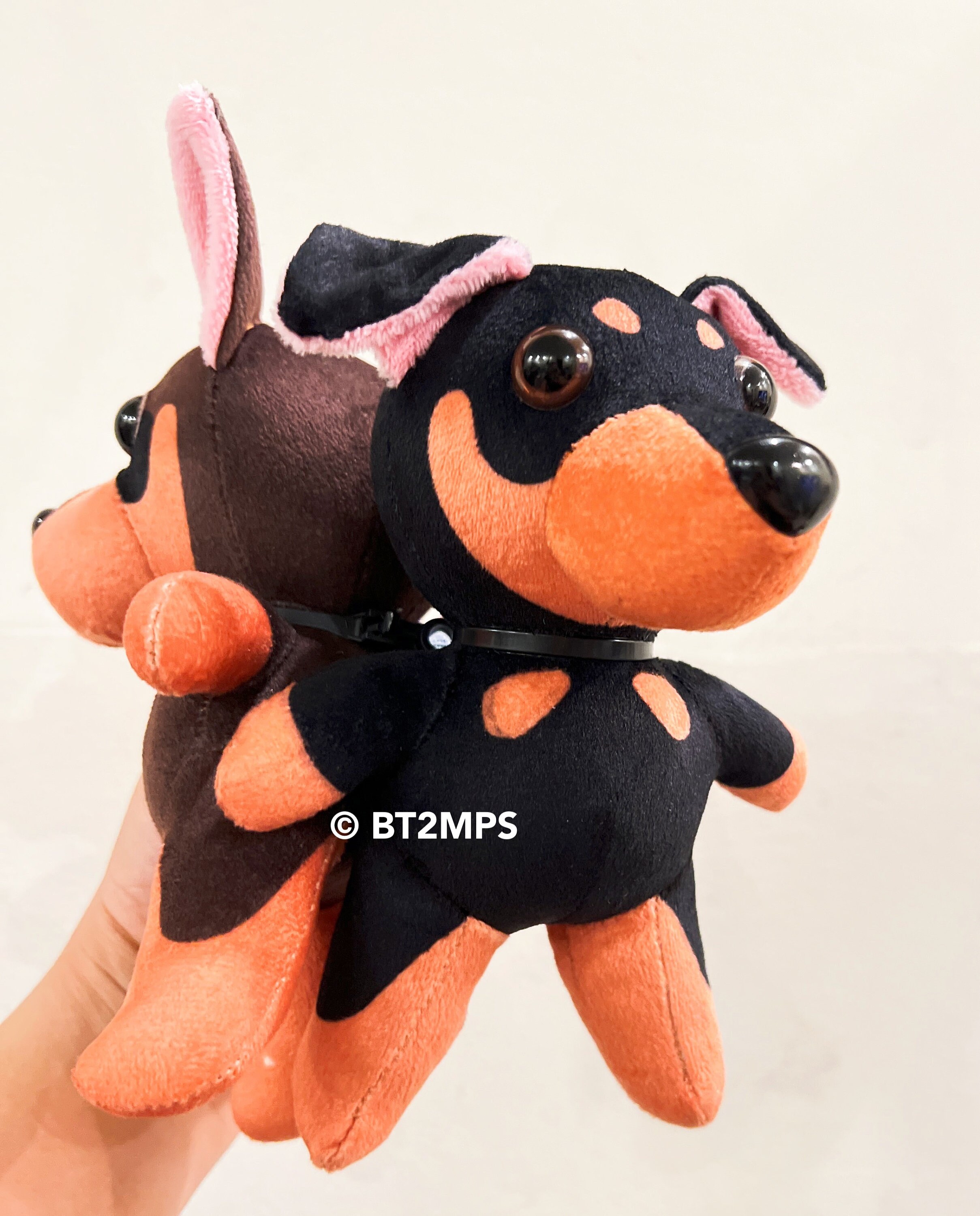 Miniature doberman sale pinscher stuffed animal