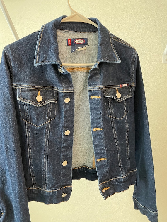 Vintage Bongo Fitted Jean Jacket / Small - image 2
