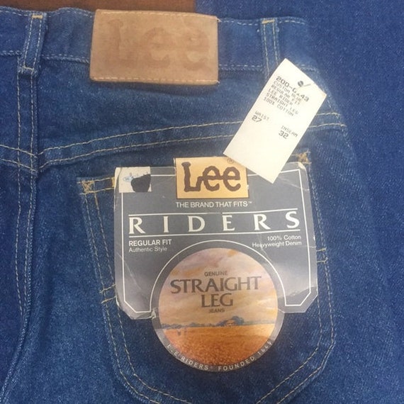 Vintage Lee Blue Jeans - NWT - image 5