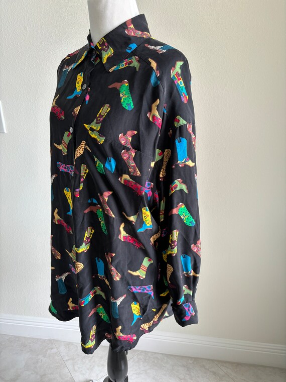 Cowboy Boot Button Down - image 4