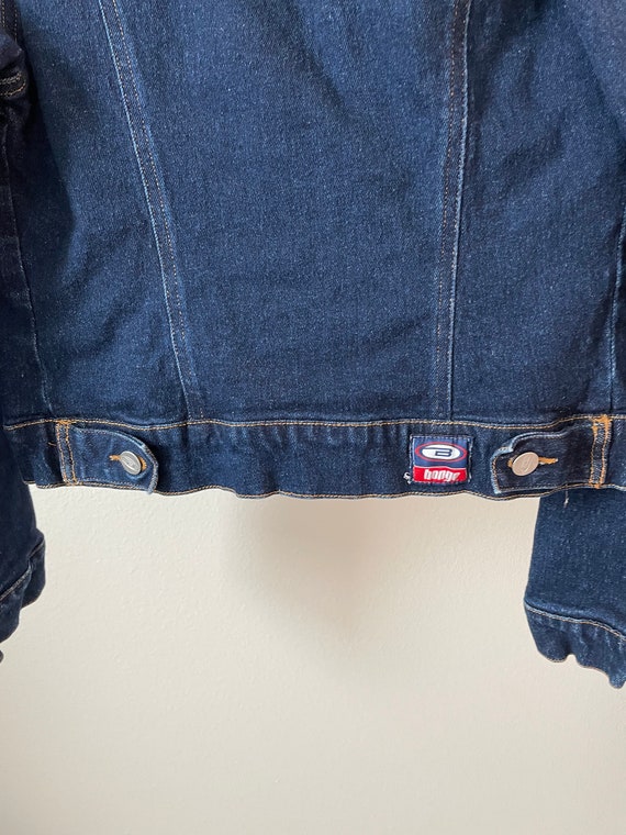 Vintage Bongo Fitted Jean Jacket / Small - image 7