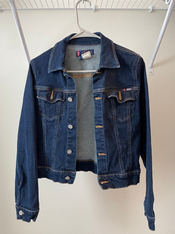 Vintage Bongo Fitted Jean Jacket / Small - image 1