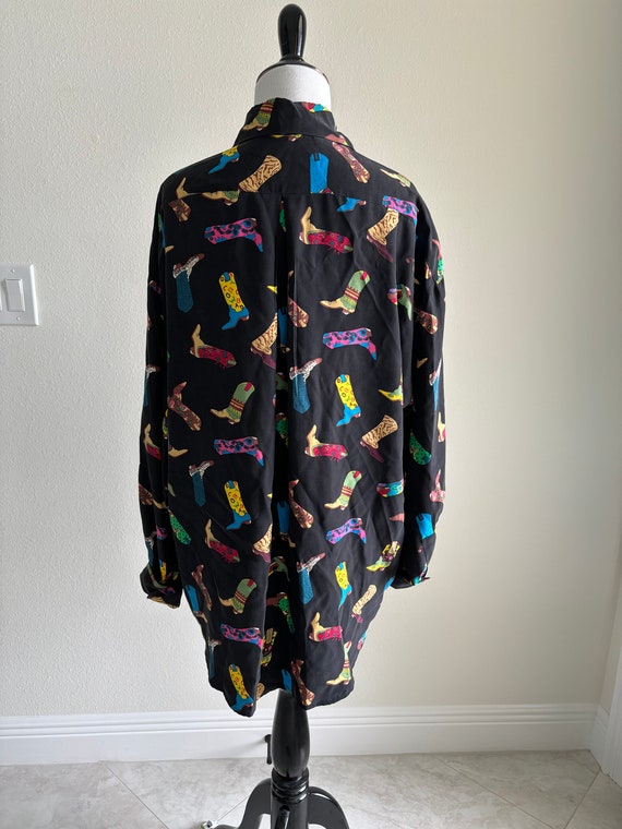 Cowboy Boot Button Down - image 5