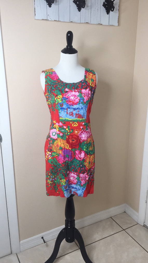 Jams World Red Hawaiian Dress